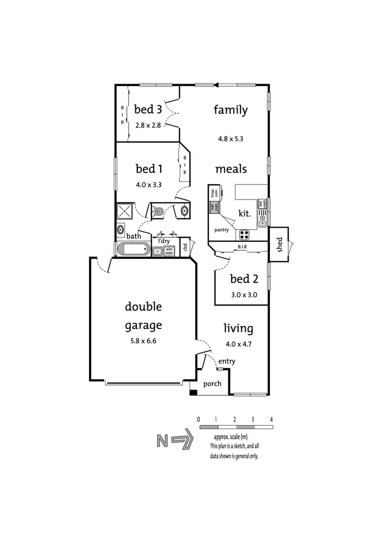 Floorplan of Homely house listing, 18 Panorama Drive, Hillside VIC 3037