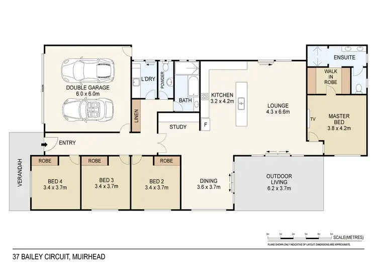 Floorplan of Homely house listing, 37 Bailey Circuit, Muirhead NT 810