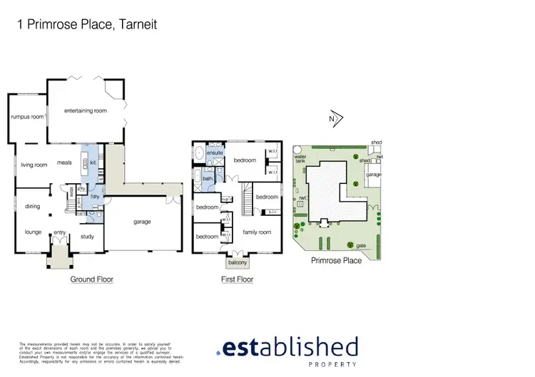 Floorplan of Homely house listing, 1 Primrose Place, Tarneit VIC 3029