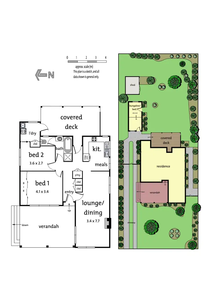 Floorplan of Homely house listing, 13 Willow Avenue, Mitcham VIC 3132