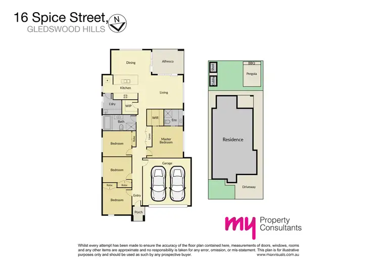 Floorplan of Homely house listing, 16 Spice Street, Gledswood Hills NSW 2557