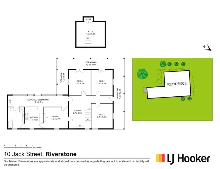 Floorplan of Homely house listing, 10 Jack Street, Riverstone NSW 2765