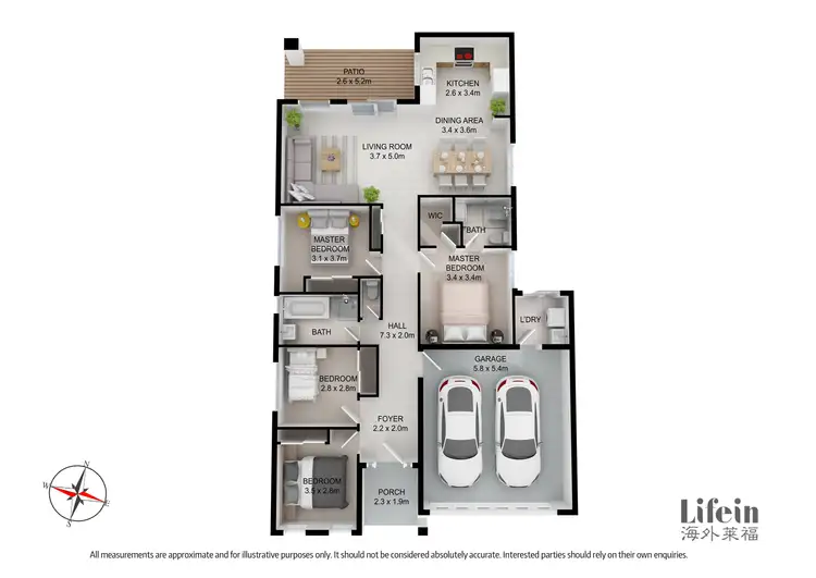 Floorplan of Homely house listing, 9 Postema Drive, Point Cook VIC 3030