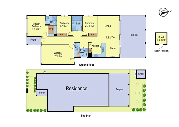 Floorplan of Homely house listing, 34 Sanctum Circuit, Doreen VIC 3754