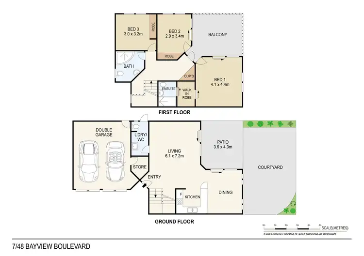 Floorplan of Homely townhouse listing, 7/48 Bayview Boulevard, Bayview NT 820