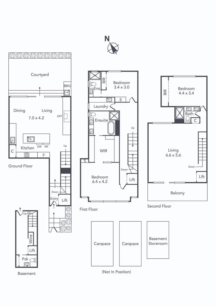Floorplan of Homely house listing, 229A Cecil Street, South Melbourne VIC 3205