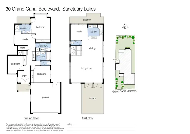 Floorplan of Homely house listing, 30 Grand Canal Boulevard, Sanctuary Lakes VIC 3030