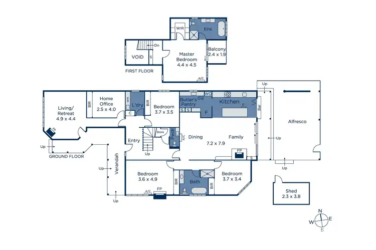 Floorplan of Homely house listing, 7 Elder Street, Blackburn VIC 3130