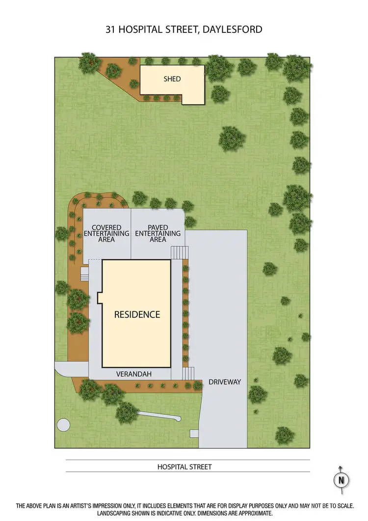 Floorplan of Homely house listing, 31 Hospital Street, Daylesford VIC 3460