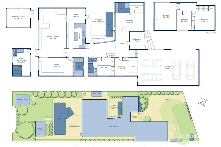 Floorplan of Homely house listing, 449 Belmore Road, Mont Albert North VIC 3129