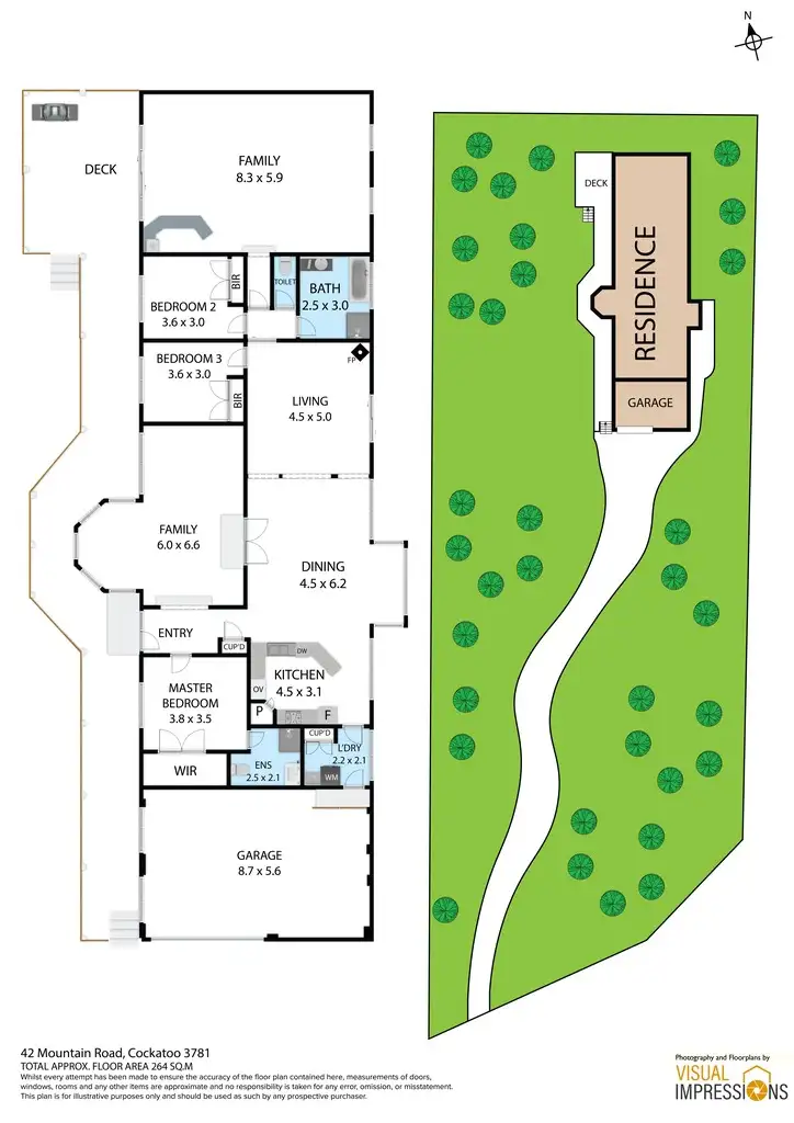 Floorplan of Homely house listing, 42 Mountain Road, Cockatoo VIC 3781