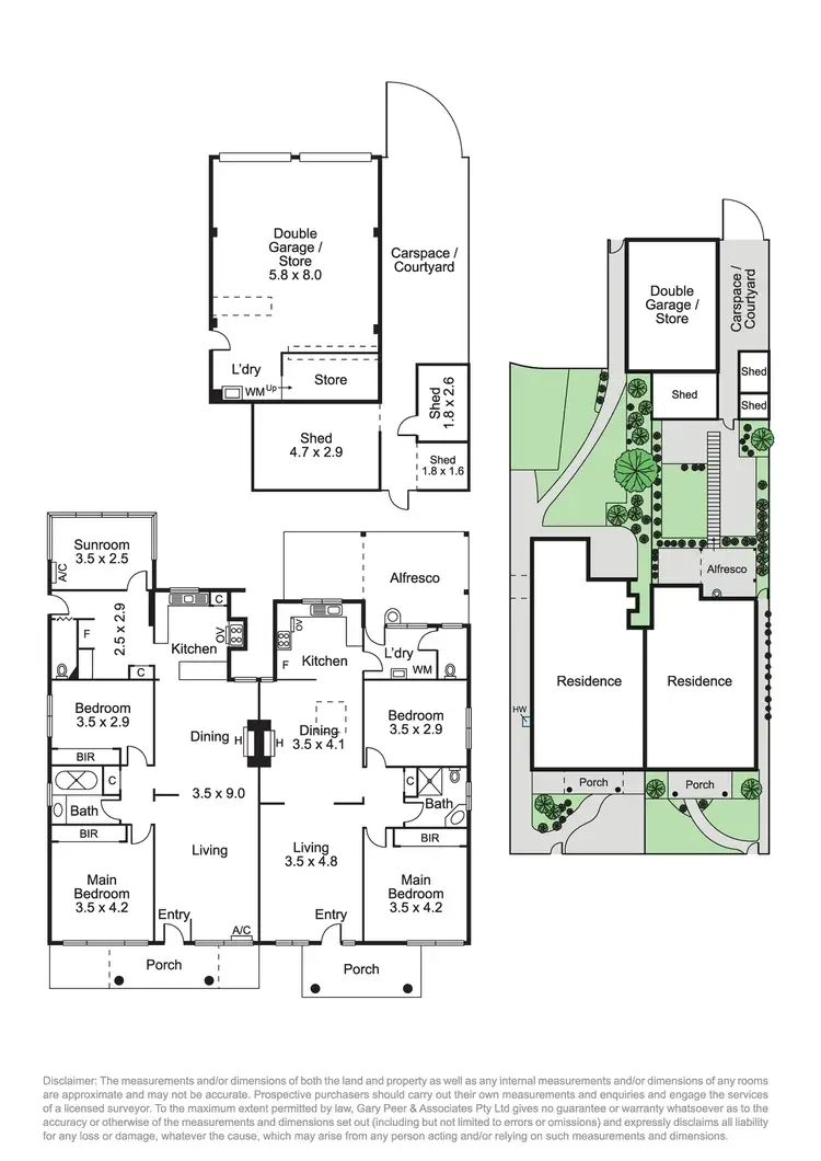 Floorplan of Homely house listing, 132-134 Glen Huntly Road, Elwood VIC 3184