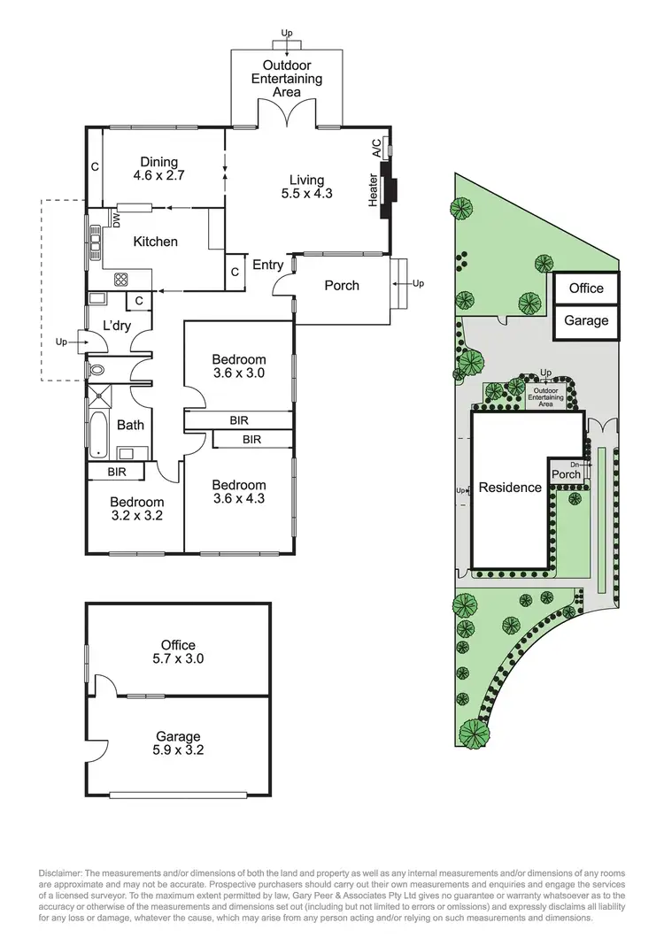 Floorplan of Homely house listing, 1 Wyuna Court, Bentleigh VIC 3204