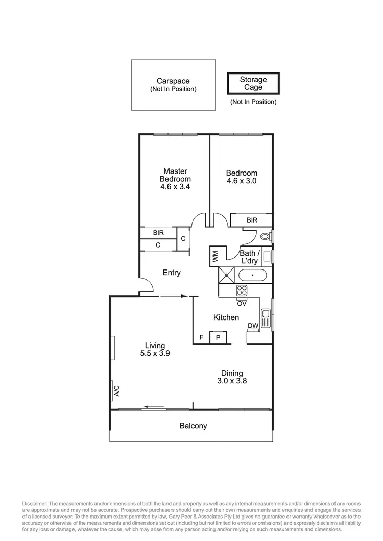 Floorplan of Homely apartment listing, 6/22A Kooyong Road, Caulfield North VIC 3161