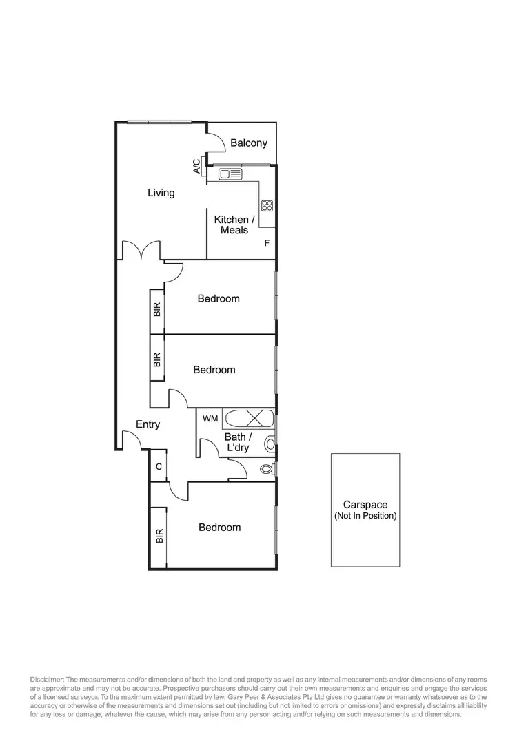 Floorplan of Homely apartment listing, 5/13 Melbourne Street, Murrumbeena VIC 3163