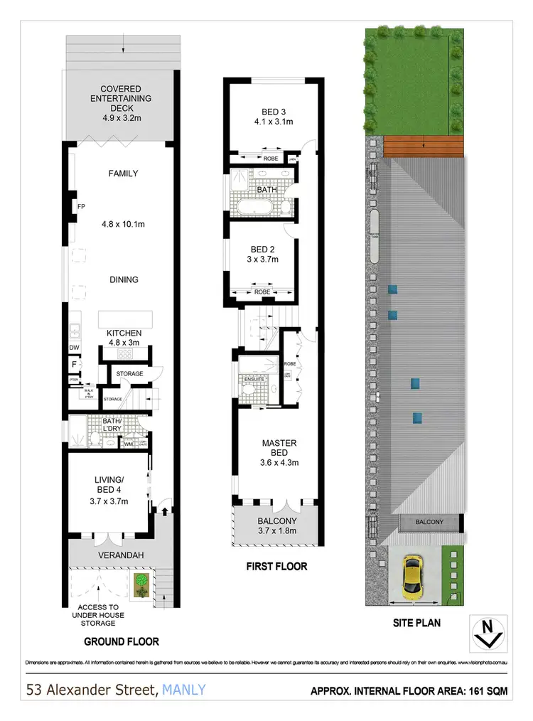 Floorplan of Homely house listing, 53 Alexander Street, Manly NSW 2095