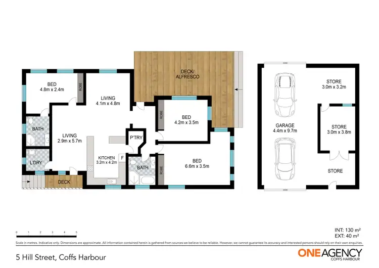 Floorplan of Homely house listing, 5 Hill Street, Coffs Harbour NSW 2450