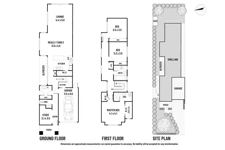 Floorplan of Homely house listing, 6 Dalveen Road, Ivanhoe VIC 3079