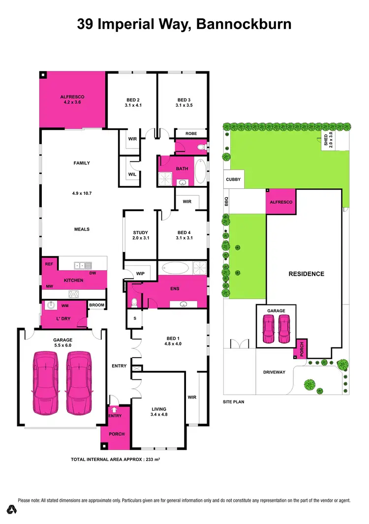 Floorplan of Homely house listing, 39 Imperial Way, Bannockburn VIC 3331
