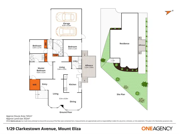 Floorplan of Homely unit listing, 1/29 Clarkestown Avenue, Mount Eliza VIC 3930