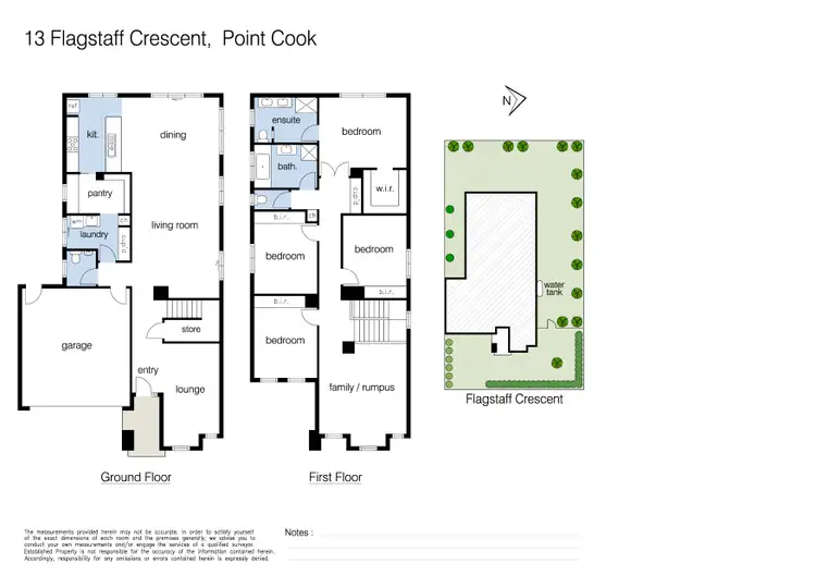 Floorplan of Homely house listing, 13 Flagstaff Crescent, Point Cook VIC 3030