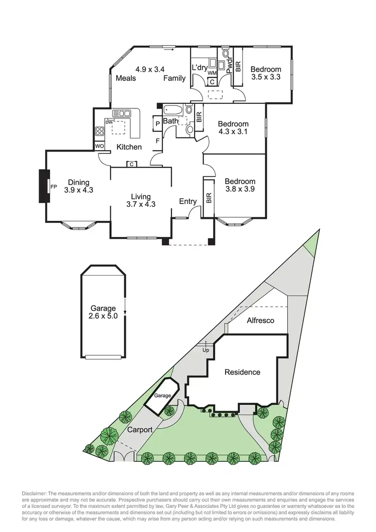 Floorplan of Homely house listing, 39 Saturn Street, Caulfield South VIC 3162