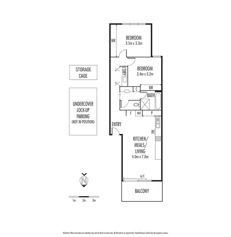 Floorplan of Homely apartment listing, 13/18 Waratah Avenue, Glen Huntly VIC 3163