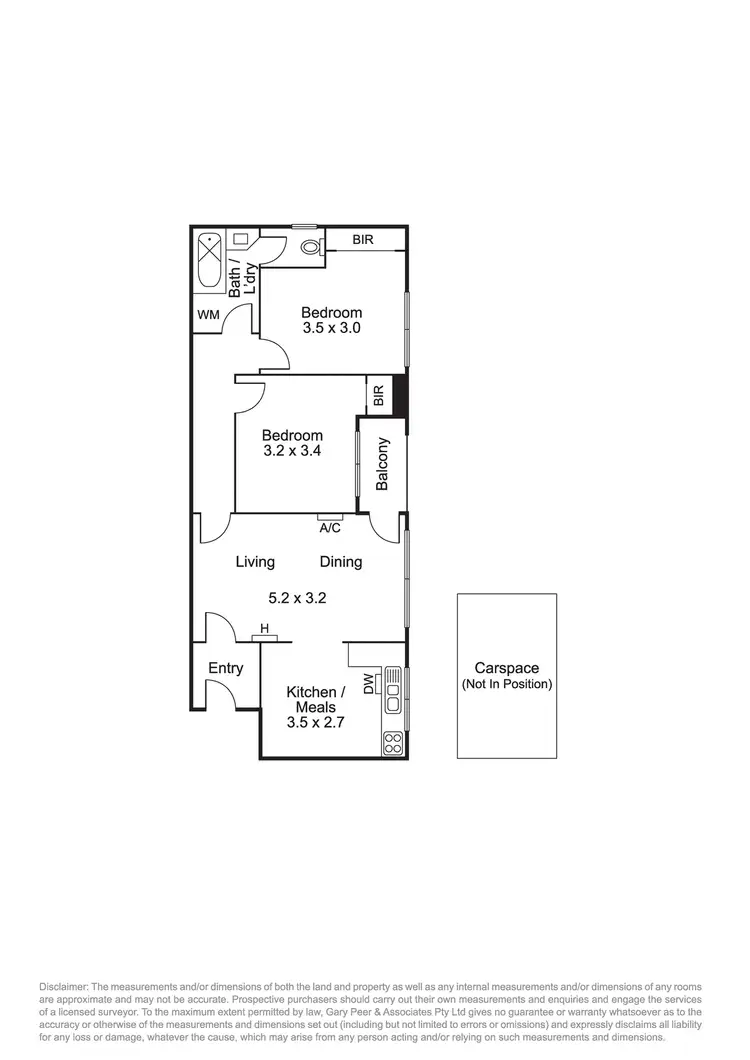 Floorplan of Homely apartment listing, 4/147 Sycamore Street, Caulfield South VIC 3162