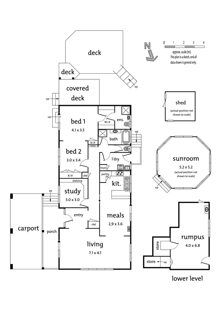 Floorplan of Homely house listing, 13 San Remo Road, Ringwood North VIC 3134