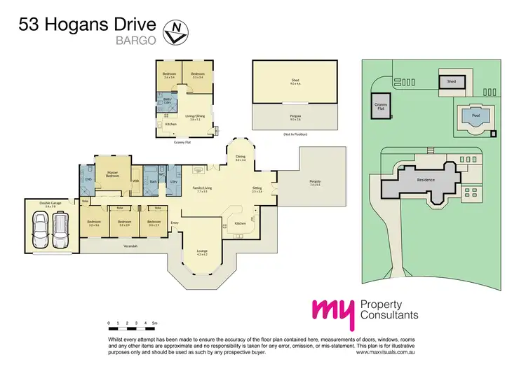 Floorplan of Homely house listing, 53 Hogans Drive, Bargo NSW 2574