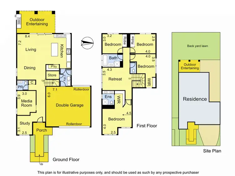 Floorplan of Homely house listing, 4 Berth Street, Doreen VIC 3754