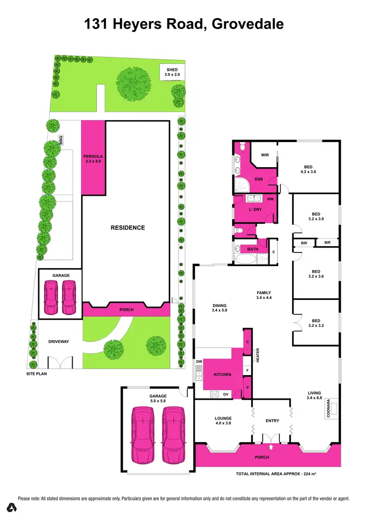 Floorplan of Homely house listing, 131 Heyers Road, Grovedale VIC 3216