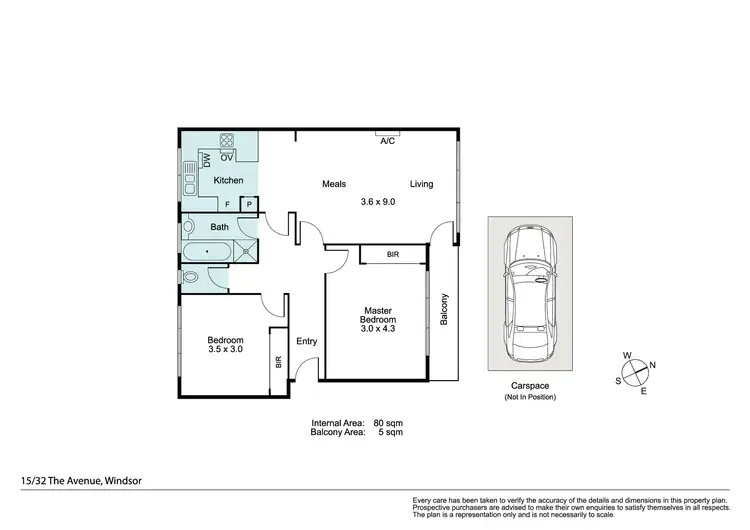Floorplan of Homely apartment listing, 15/32 The Avenue, Prahran VIC 3181