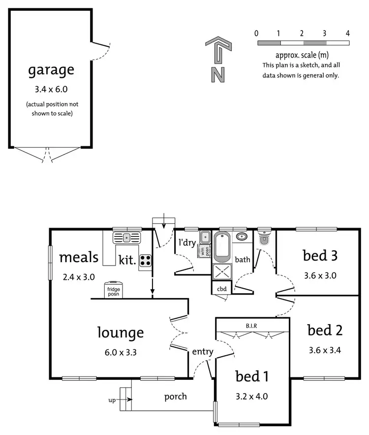 Floorplan of Homely house listing, 4 Lee Court, Heathmont VIC 3135