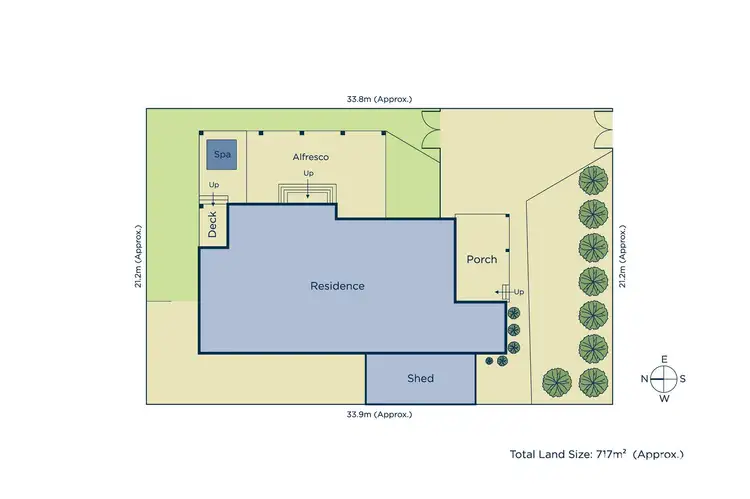 Floorplan of Homely house listing, 1 Derwent Drive, Bayswater VIC 3153