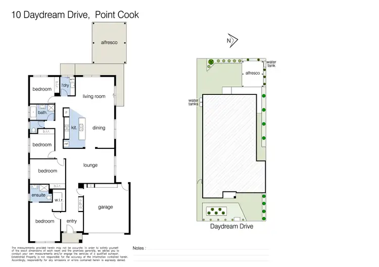 Floorplan of Homely house listing, 10 Daydream Drive, Point Cook VIC 3030