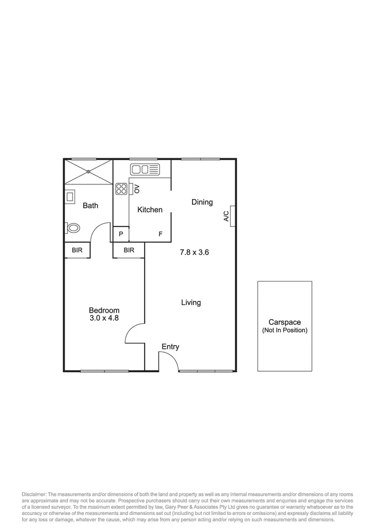Floorplan of Homely apartment listing, 13/994 Glen Huntly Road, Caulfield South VIC 3162
