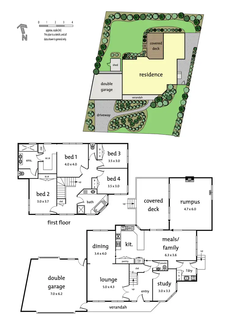 Floorplan of Homely house listing, 3 Wynnewood Court, Templestowe VIC 3106