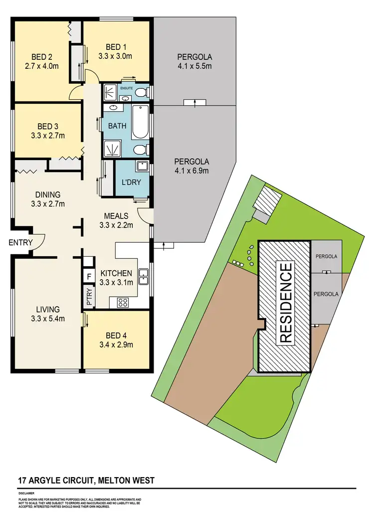 Floorplan of Homely house listing, 17 Argyll Circuit, Melton West VIC 3337