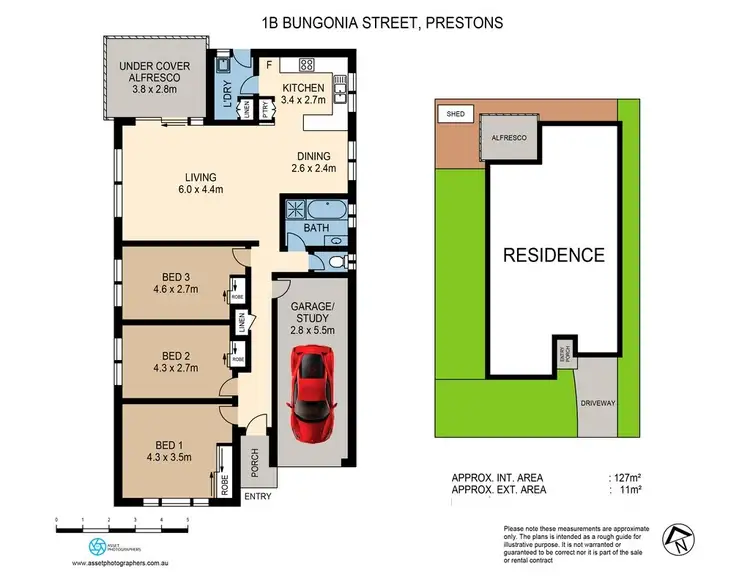 Floorplan of Homely house listing, 1B Bungonia Street, Prestons NSW 2170