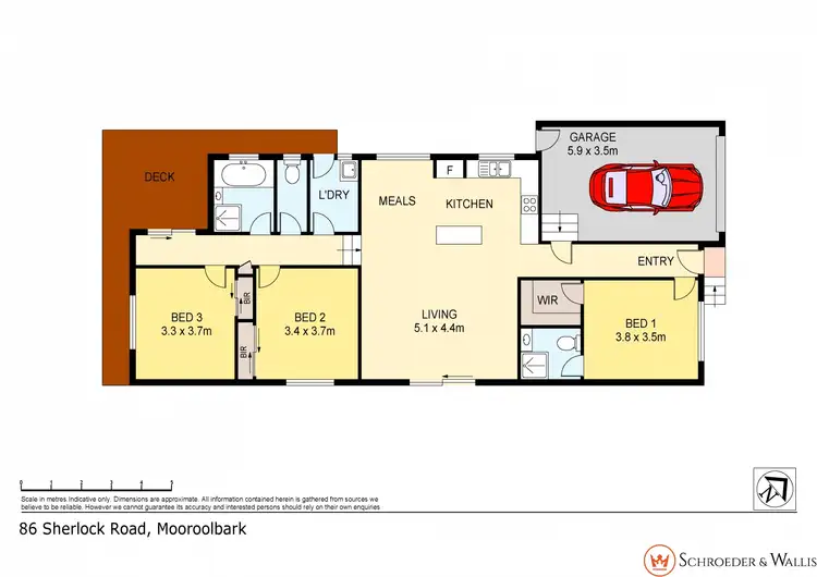Floorplan of Homely house listing, 86 Sherlock Road, Mooroolbark VIC 3138