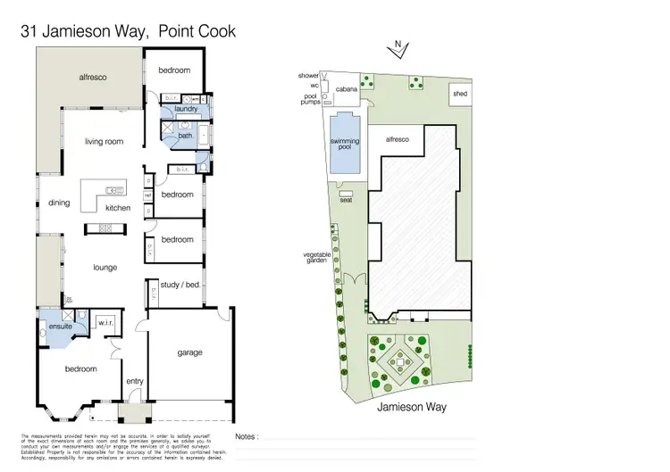 Floorplan of Homely house listing, 31 Jamieson Way, Point Cook VIC 3030