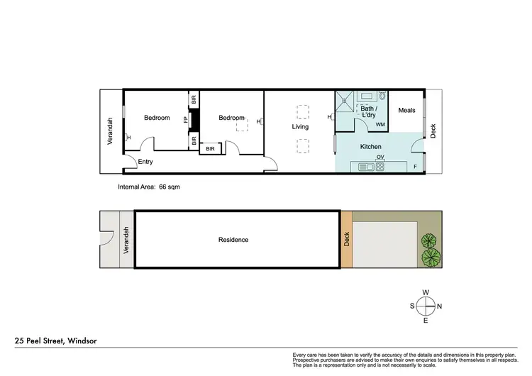 Floorplan of Homely house listing, 25 Peel Street, Prahran VIC 3181