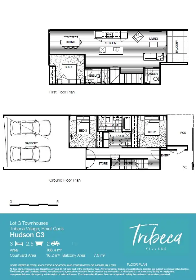 Floorplan of Homely townhouse listing, 12 Waverley Place, Point Cook VIC 3030
