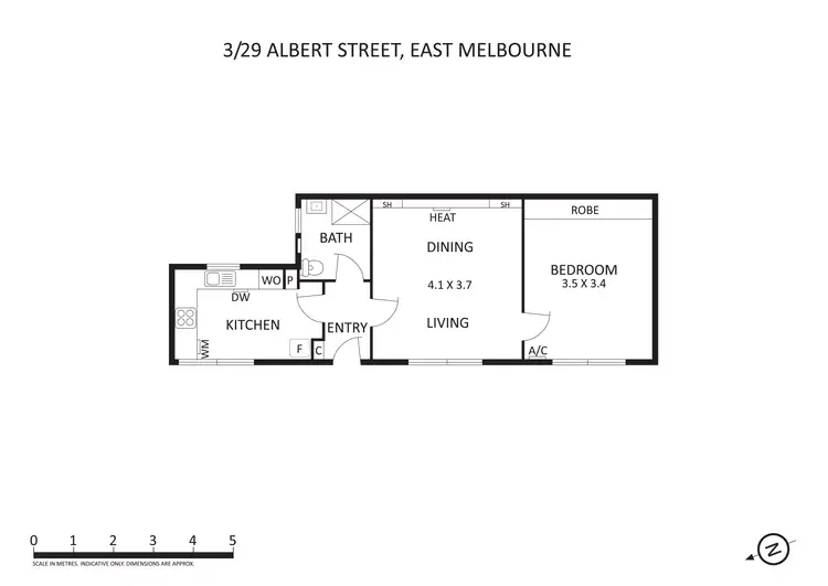 Floorplan of Homely apartment listing, 3/29 Albert Street, East Melbourne VIC 3002