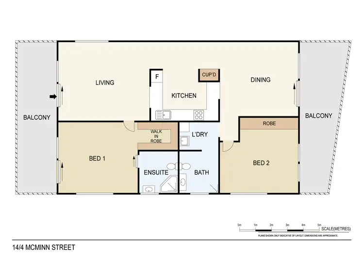 Floorplan of Homely apartment listing, 14/4 Mcminn Street, Darwin City NT 800