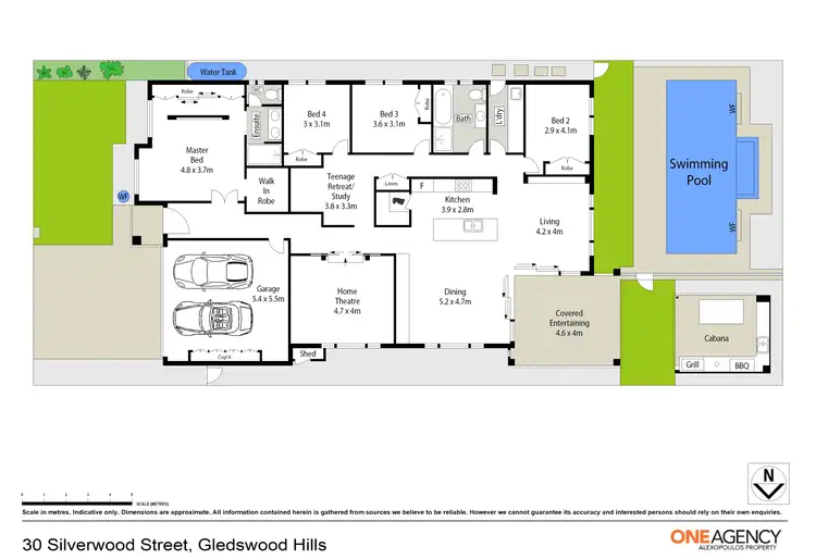 Floorplan of Homely house listing, 30 Silverwood Street, Gledswood Hills NSW 2557