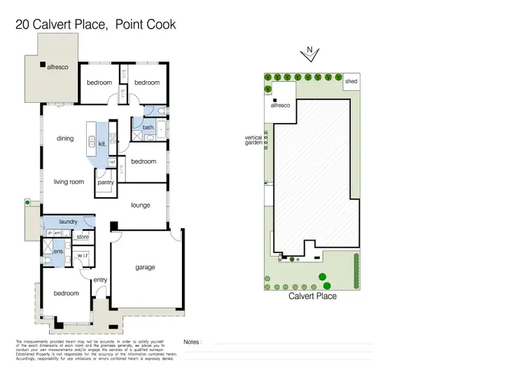 Floorplan of Homely house listing, 20 Calvert Place, Point Cook VIC 3030
