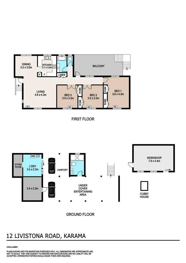 Floorplan of Homely house listing, 12 Livistona Road, Karama NT 812