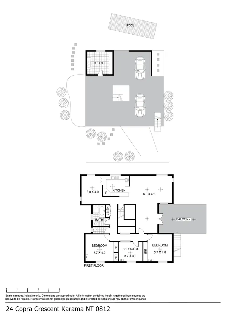 Floorplan of Homely house listing, 24 Copra Crescent, Karama NT 812